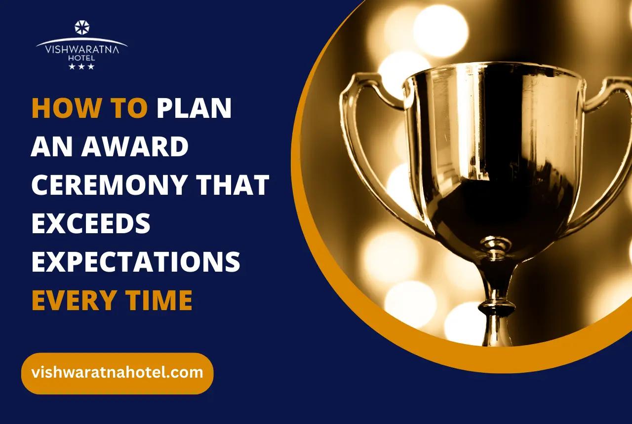 how to plan an award ceremony