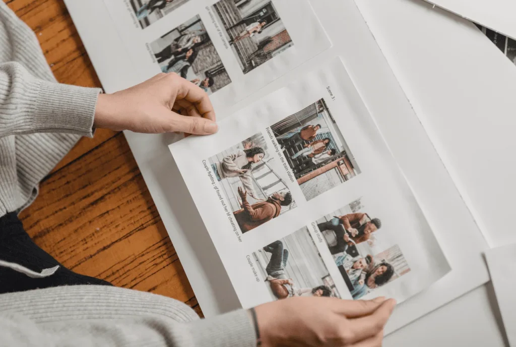 Personalized photo frames