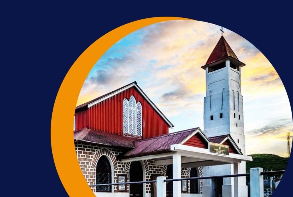 Nongsawlia Presbyterian Church (First Presbyterian Church), Cherrapunji