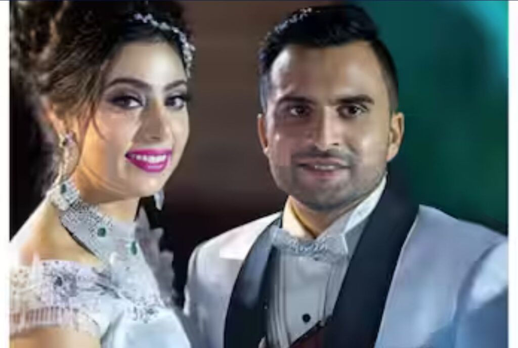 Adel Sajan and Sana Khan