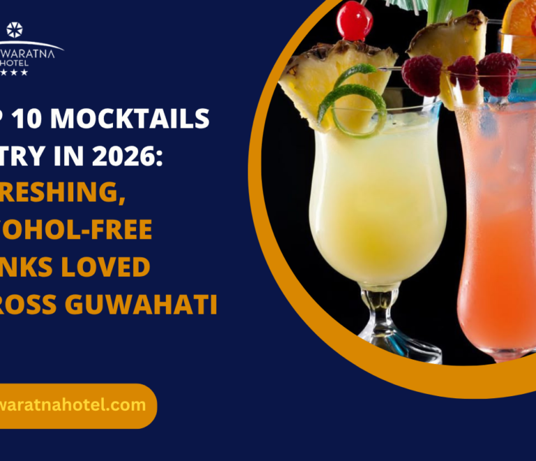 Top 10 Mocktails to Try in 2026: Refreshing, Alcohol-Free Drinks Loved Across Guwahati